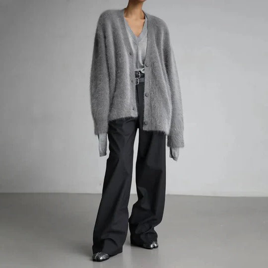 Beatrix Women's Sweater - fabric and finish detail