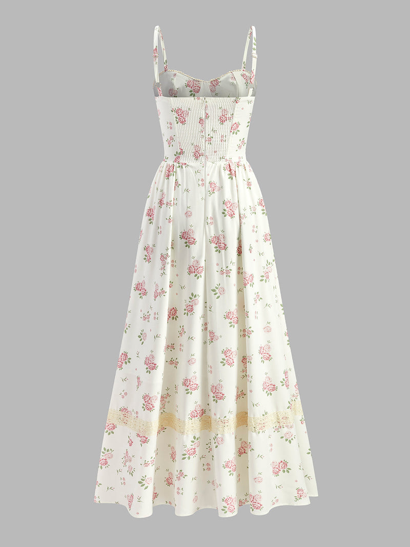 Anouk Women's Floral Dress - full-length view