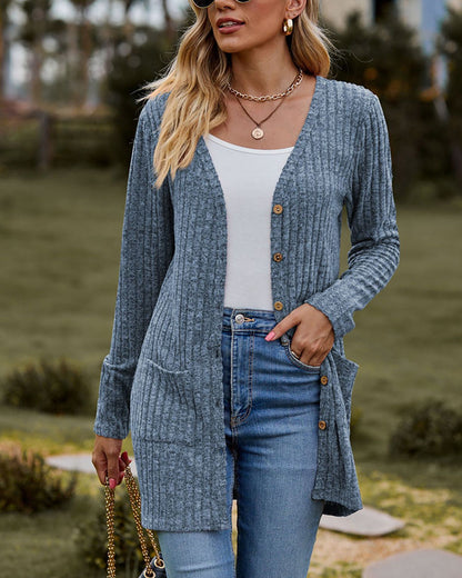 Saskia Women's Cardigan - front view