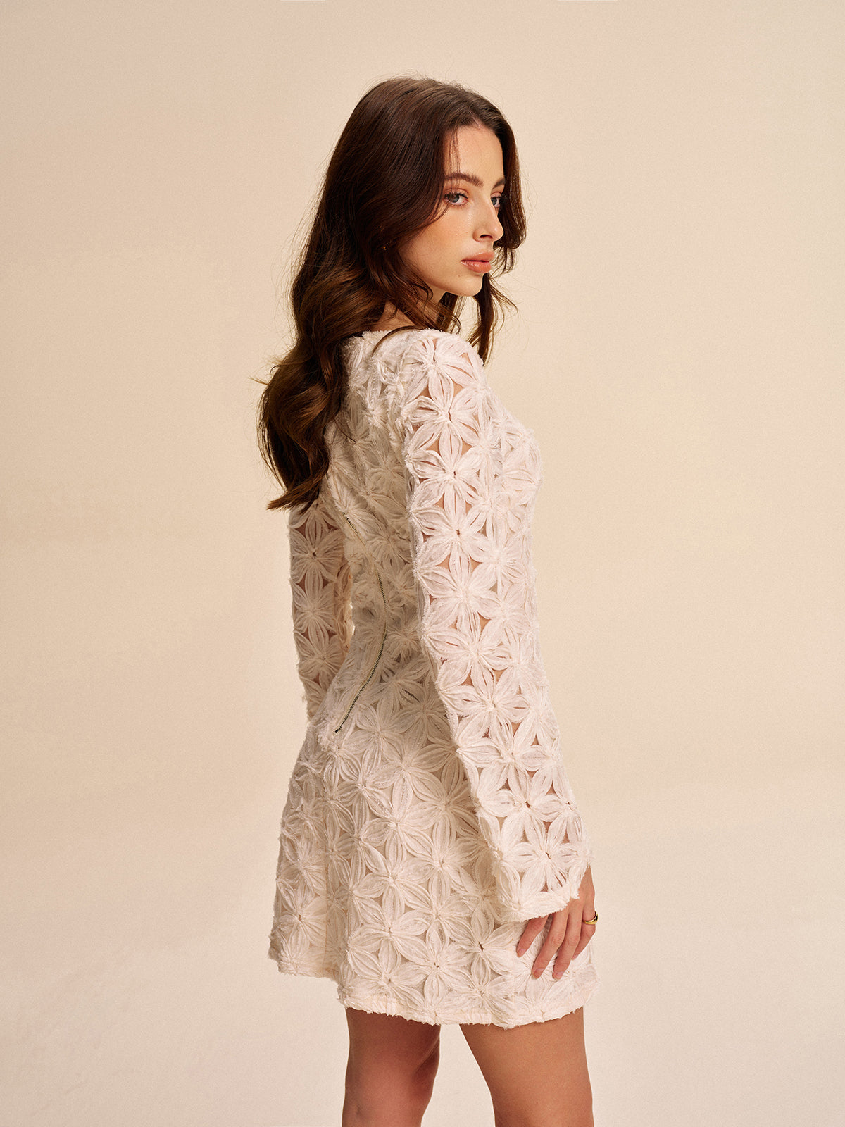 Thea Women's Floral Dress - close-up detail