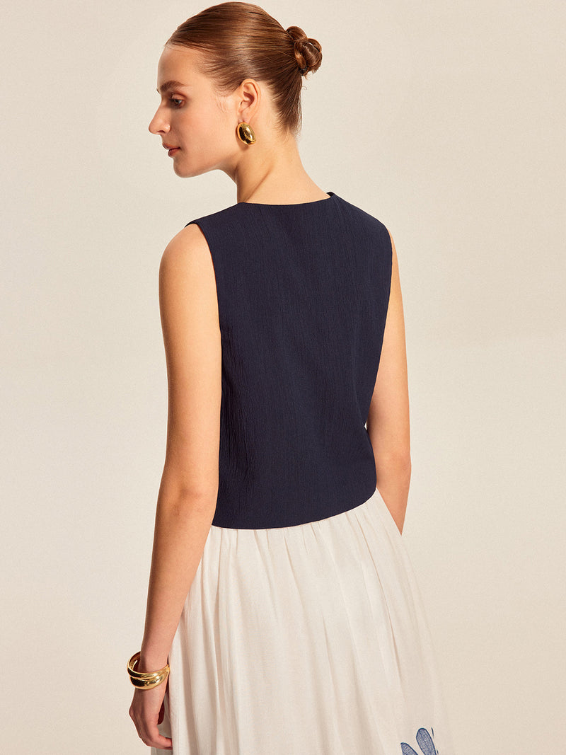 Yara Women's Top - flat lay