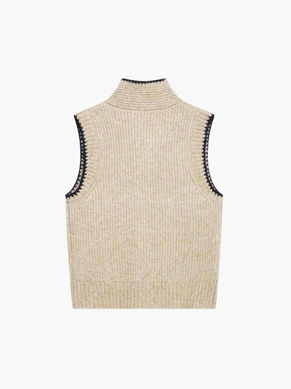 Astrid Women's Sweater - fabric and finish detail