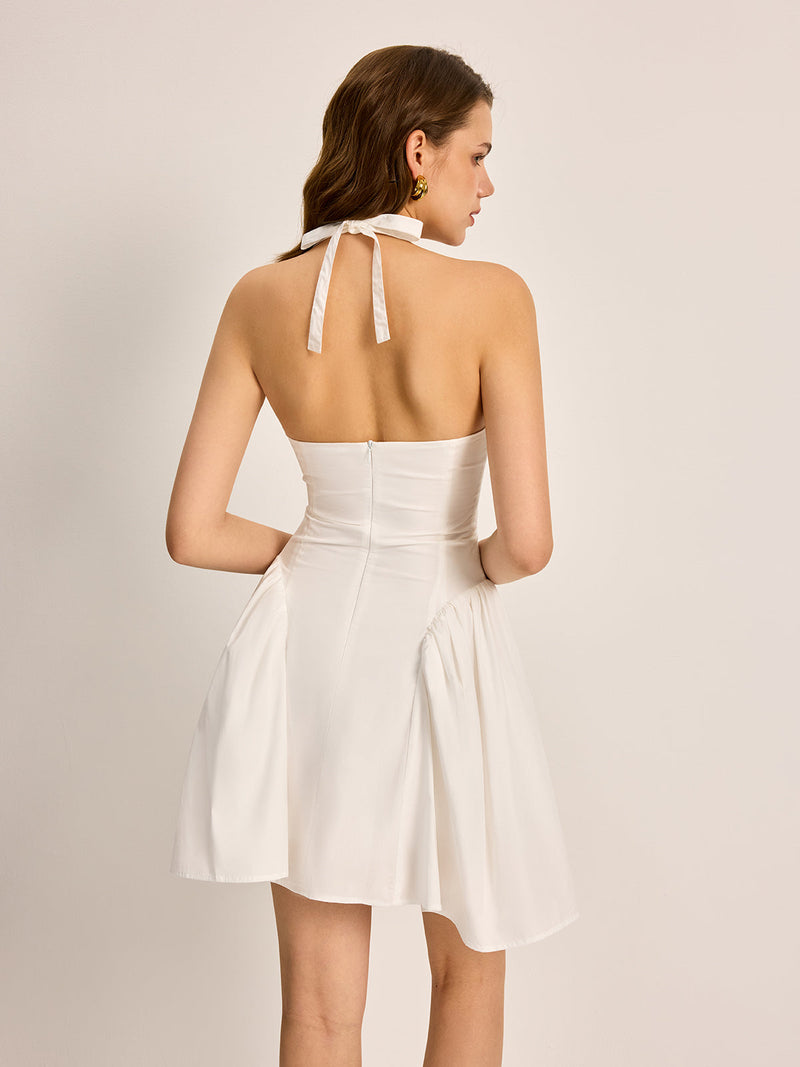 Esme Women's Floral Corset Top - back view