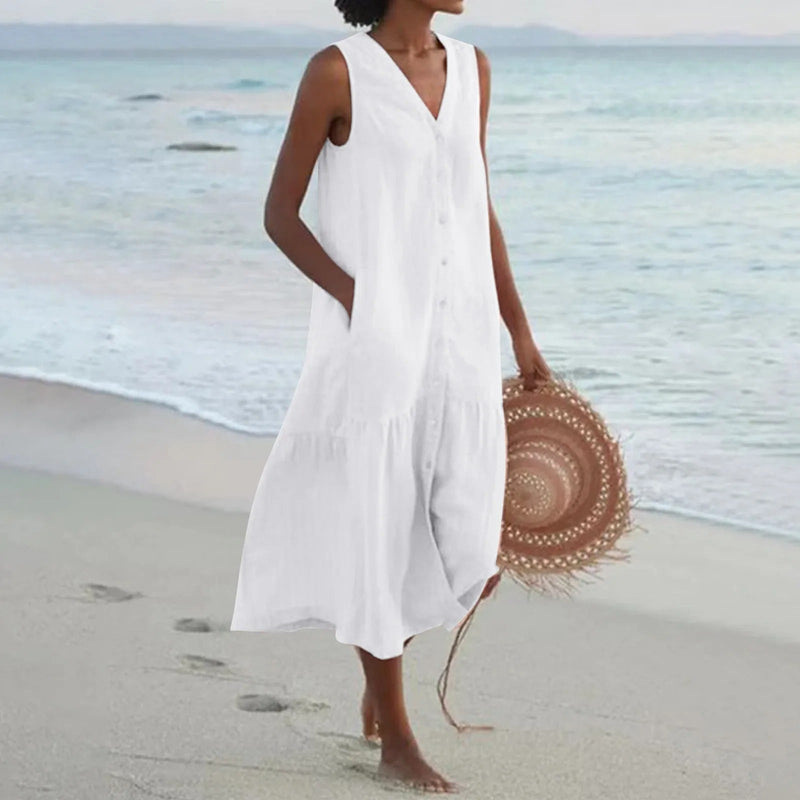 Ruby Women's Midi Dress - front view