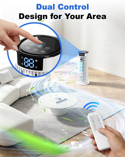 Juniper Portable Air Conditioner - close-up detail