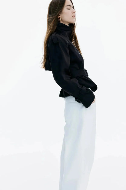 Rowan Women's Trench Coat - front view