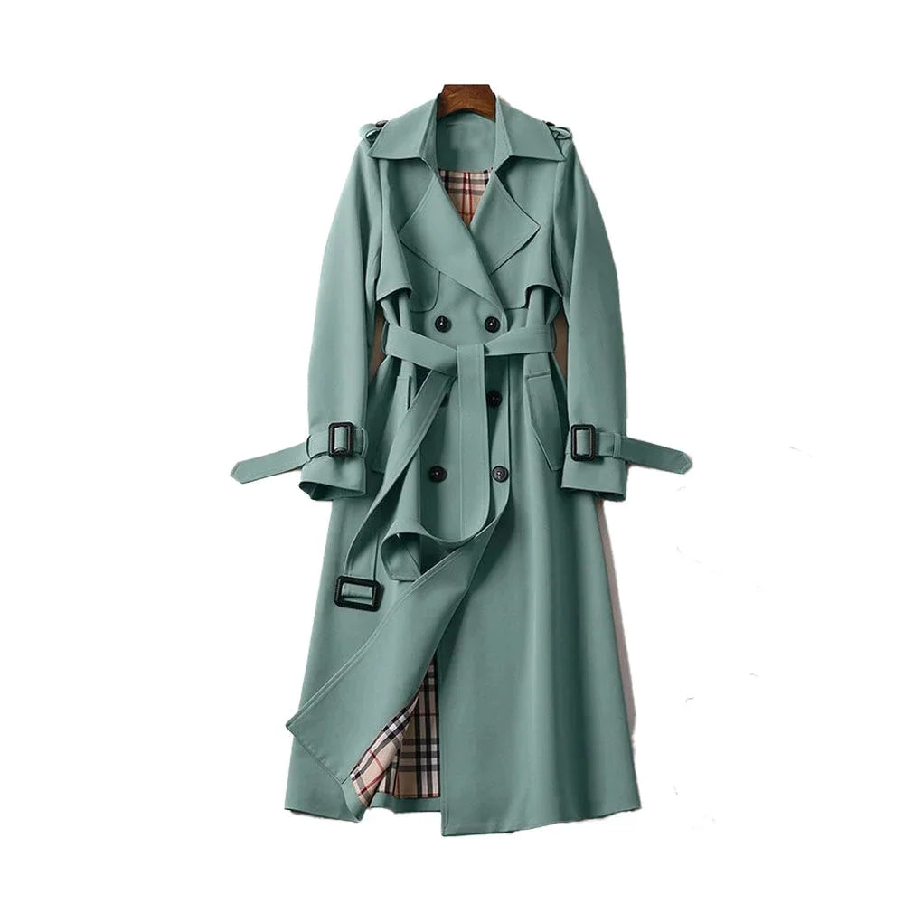 Colette Women's Trench Coat - close-up detail