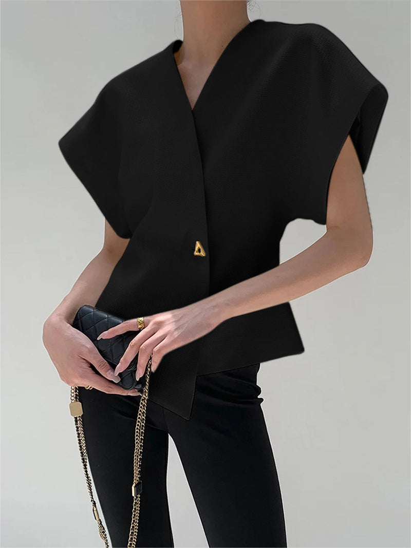 Xanthe Women's Blouse - flat lay