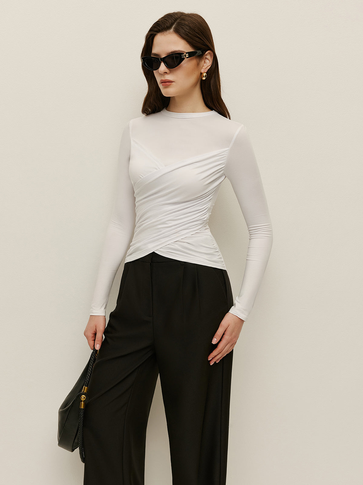 Ines Women's Top - full-length view