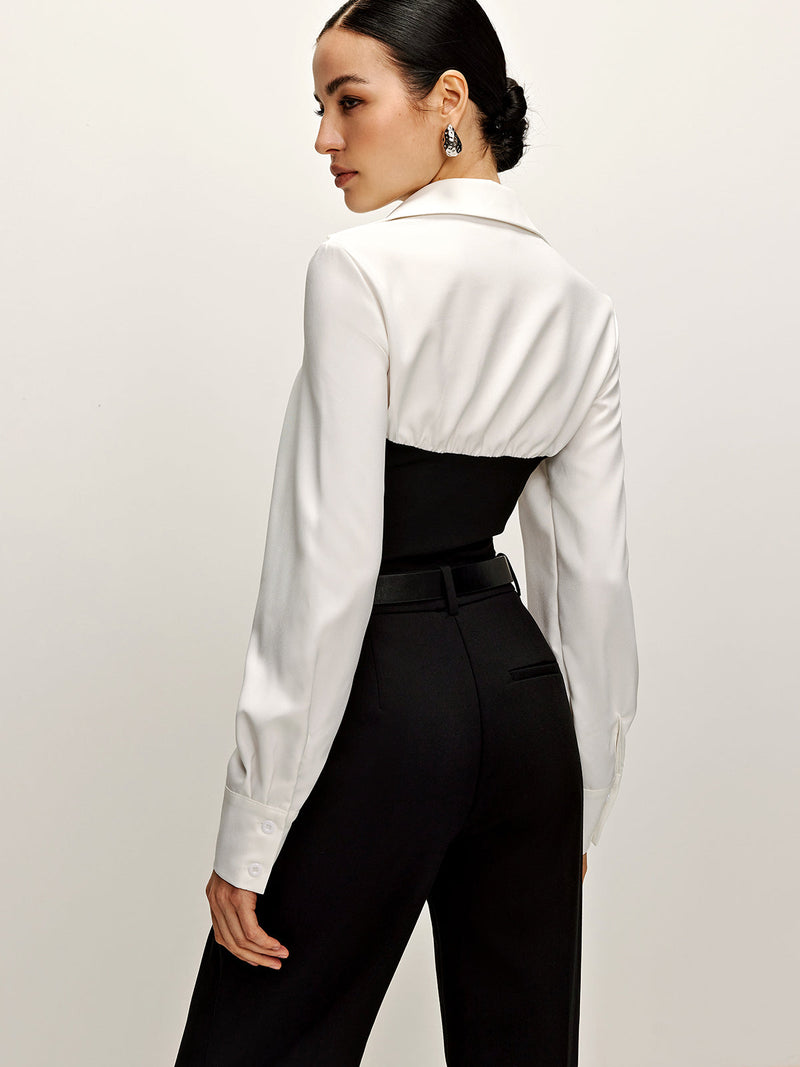 Fleur Women's Shirt - close-up detail