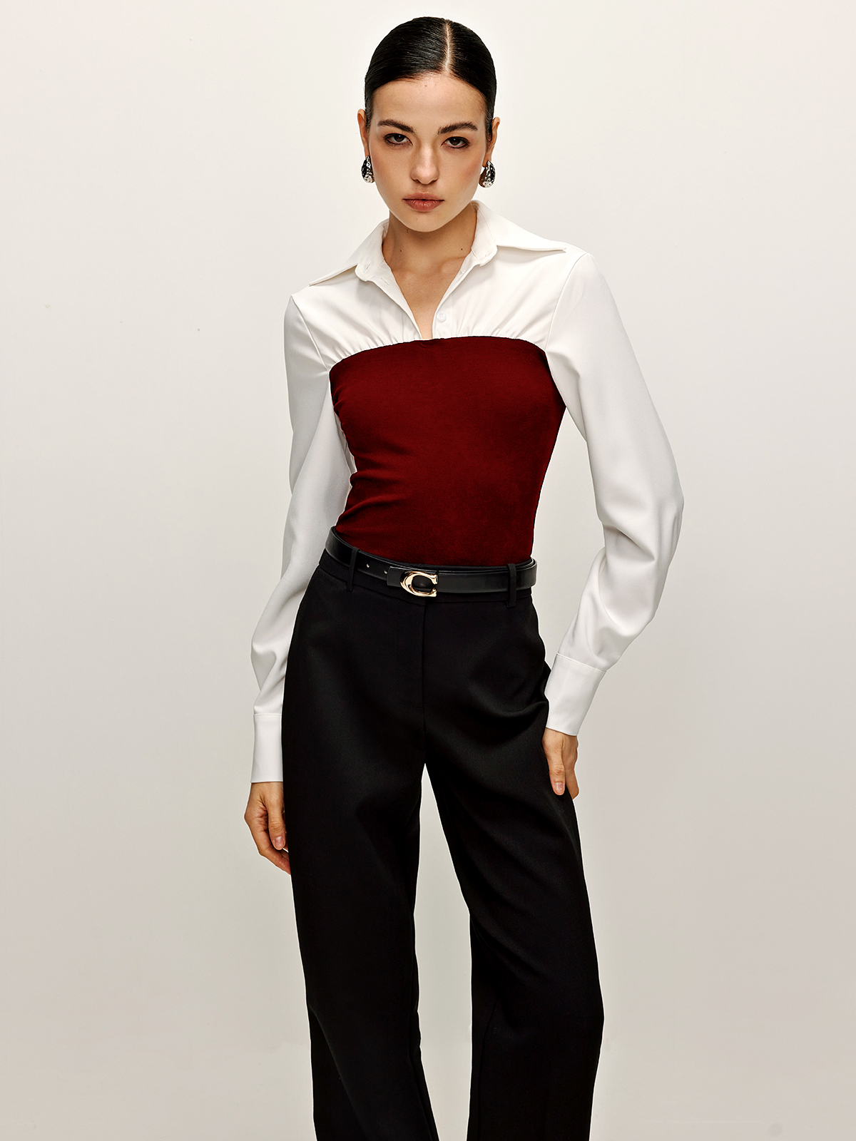 Fleur Women's Shirt - shown in use