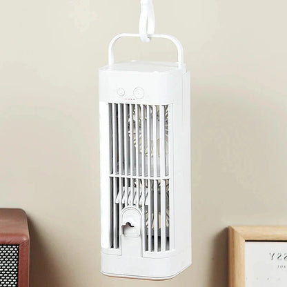 Heath Portable Fan - fabric and finish detail