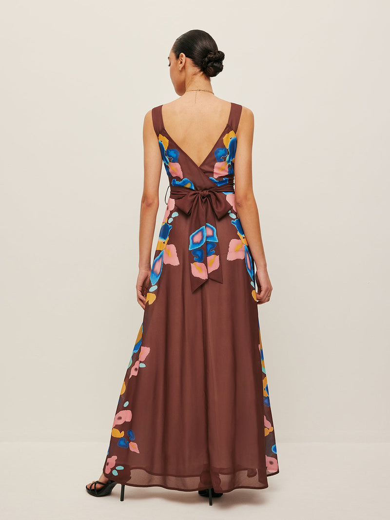 Fleur Women's Printed Dress - front view