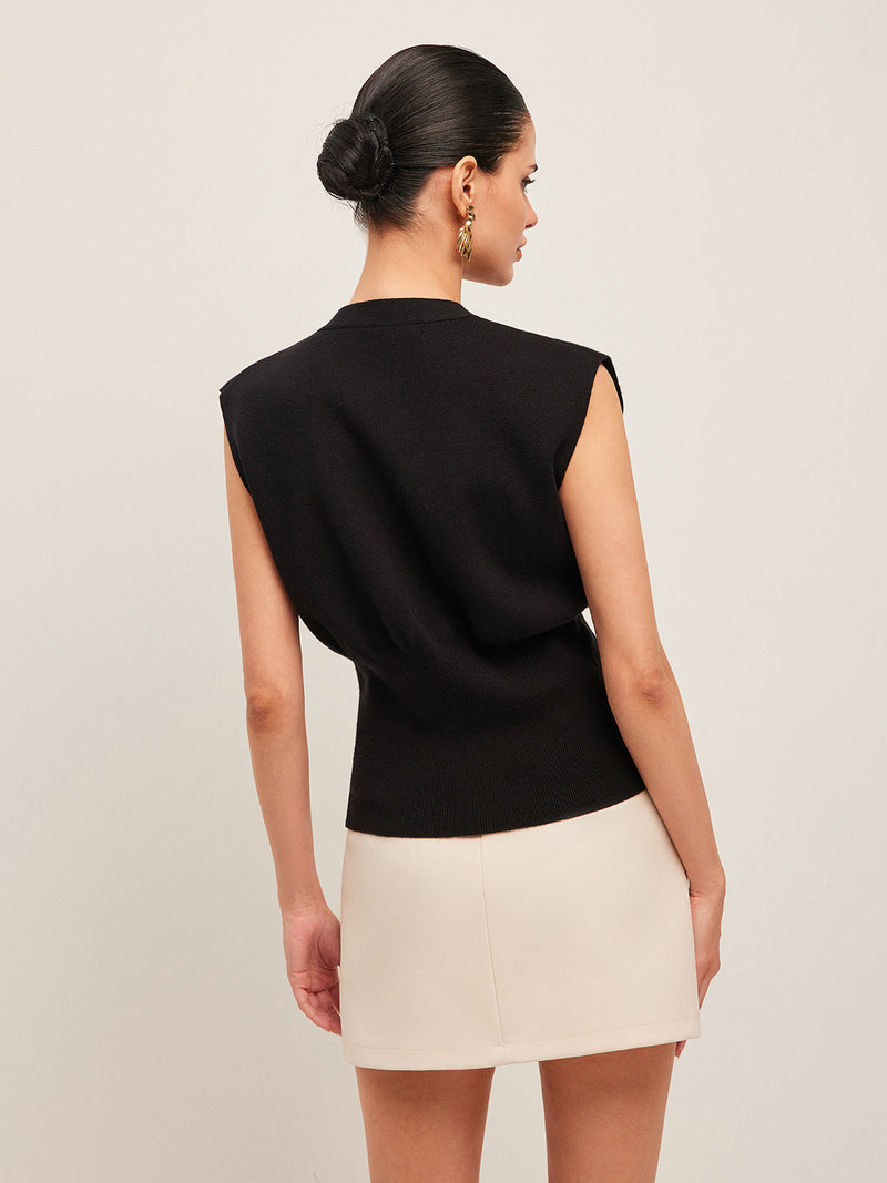 Cosima Women's Sweater - fabric and finish detail