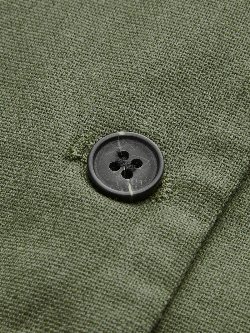 Edith Women's Linen Shorts - front view