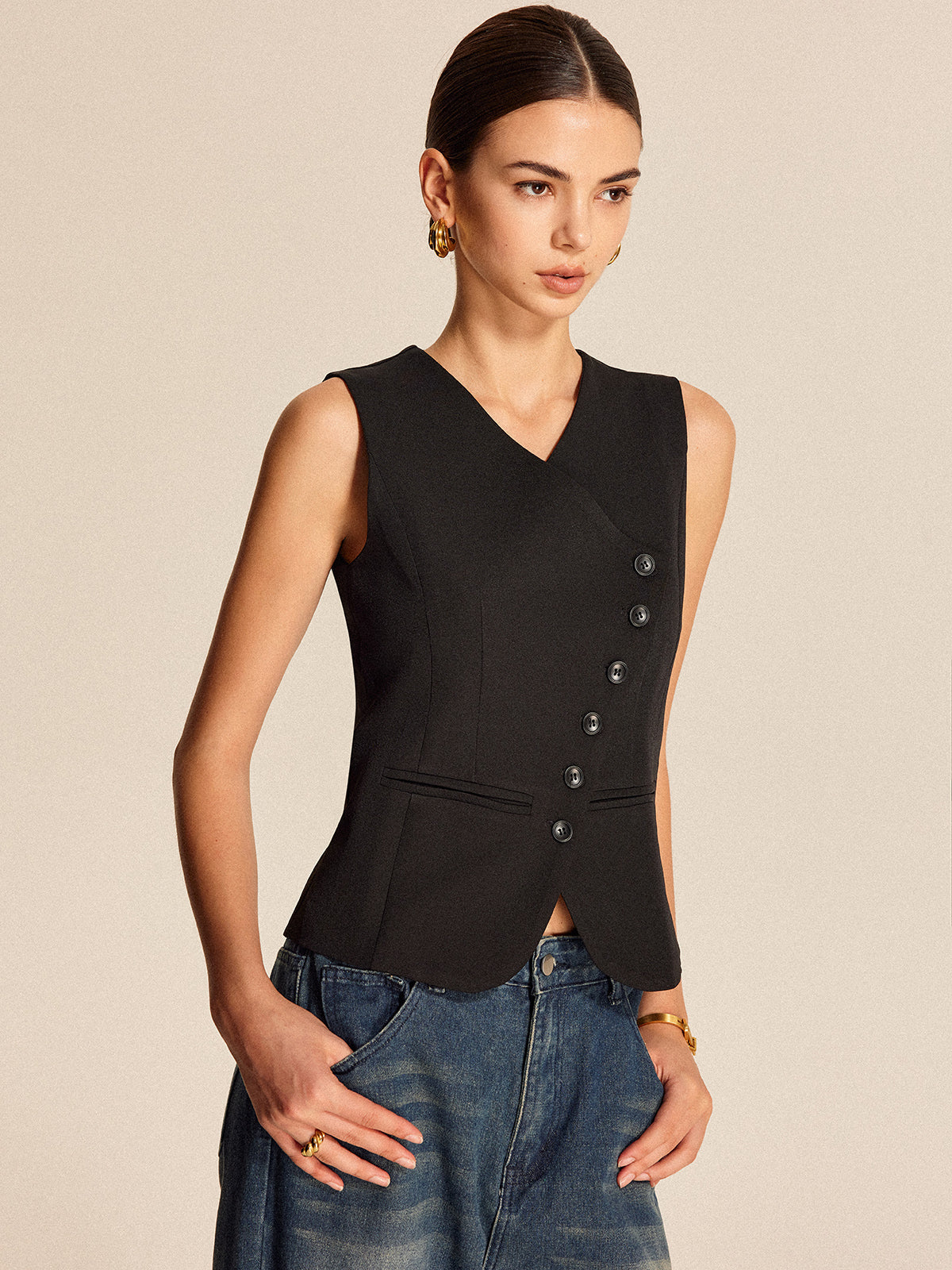 Giselle Women's Vest - back view