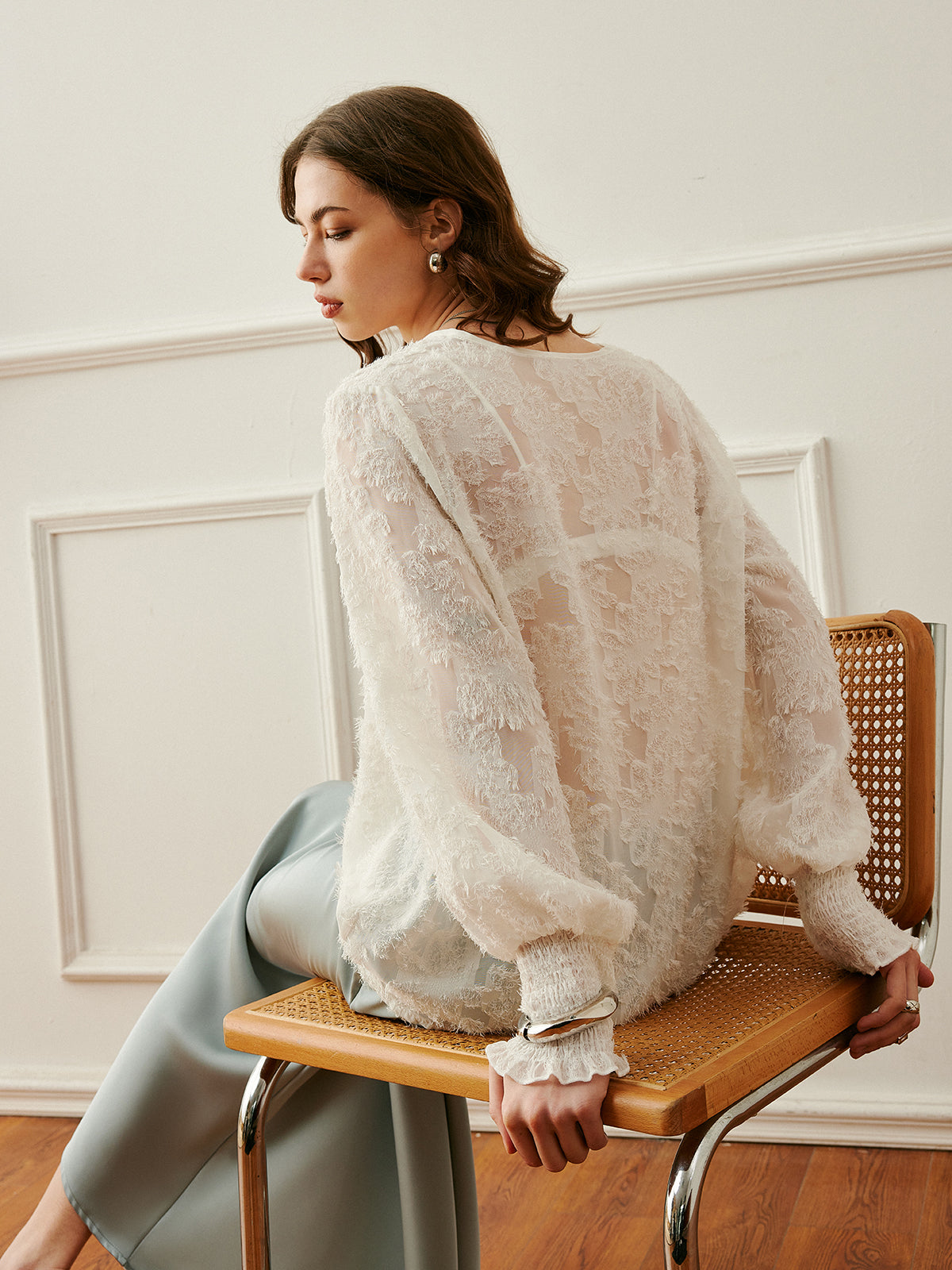 Colette Women's Lantern - styled view