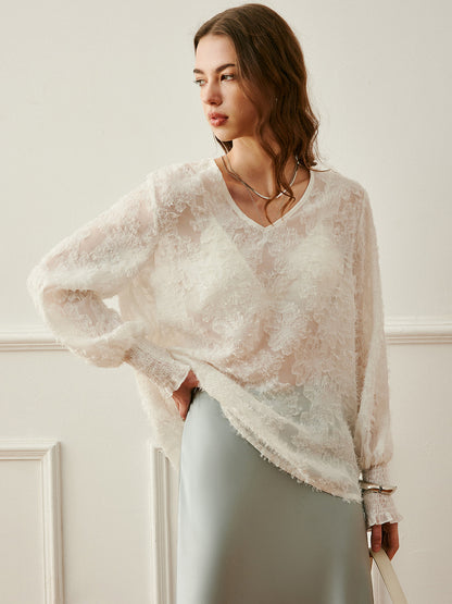 Colette Women's Lantern - fabric and finish detail
