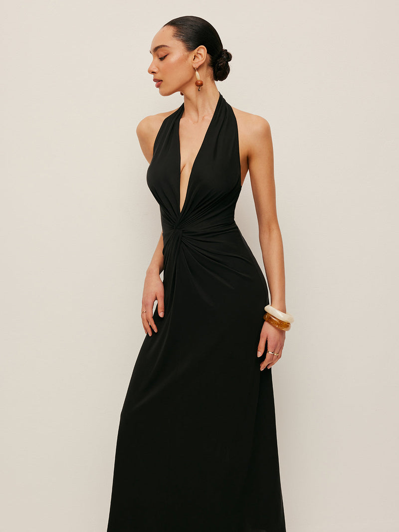 Mabel Women's Pleated Dress - styled view