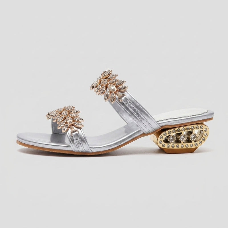 Juliette Women's Block Heel Sandals - back view