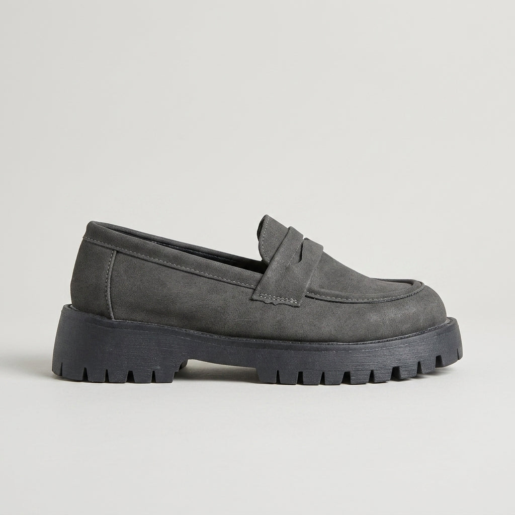 Mira Women's Platform Oxfords - back view