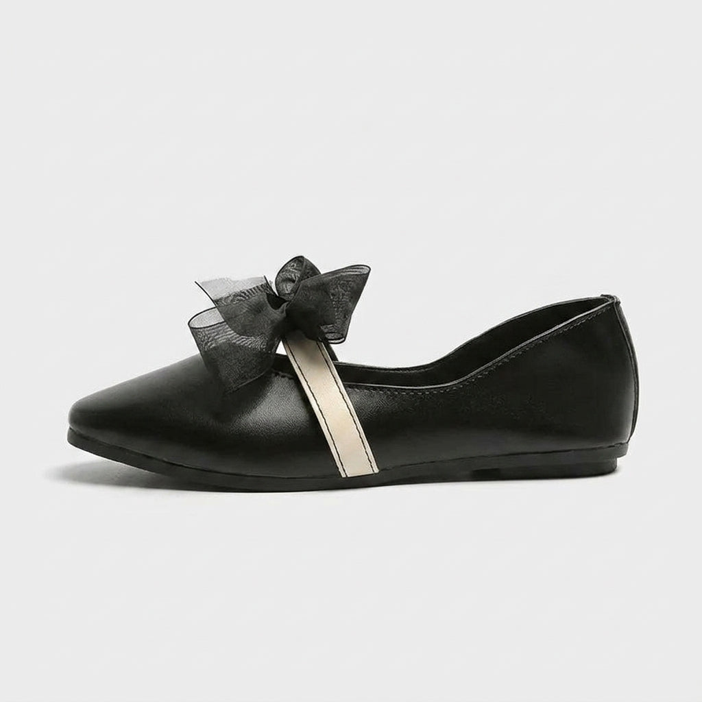 Nadia Women's Floral Ballet Flats - back view