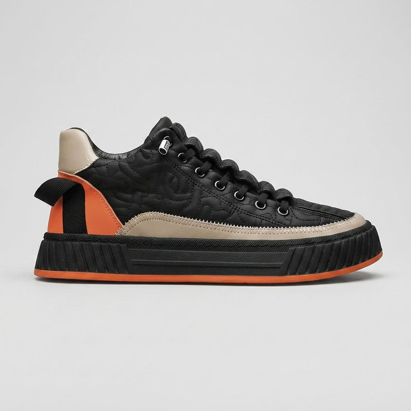 Tristan Men's Platform Sneakers - back view