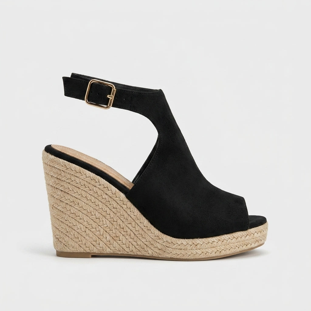 Yvette Women's Platform Espadrilles - back view