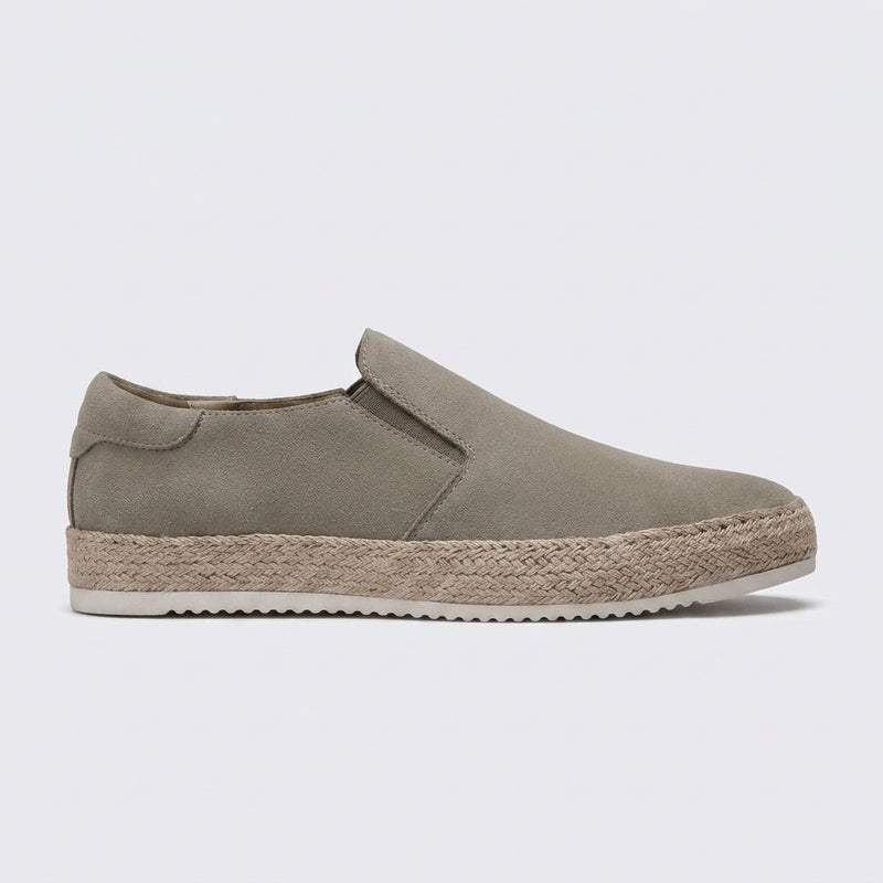 Sawyer Men's Suede Espadrilles - fabric and finish detail