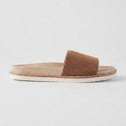 Isaac Men's Suede Sandals - back view
