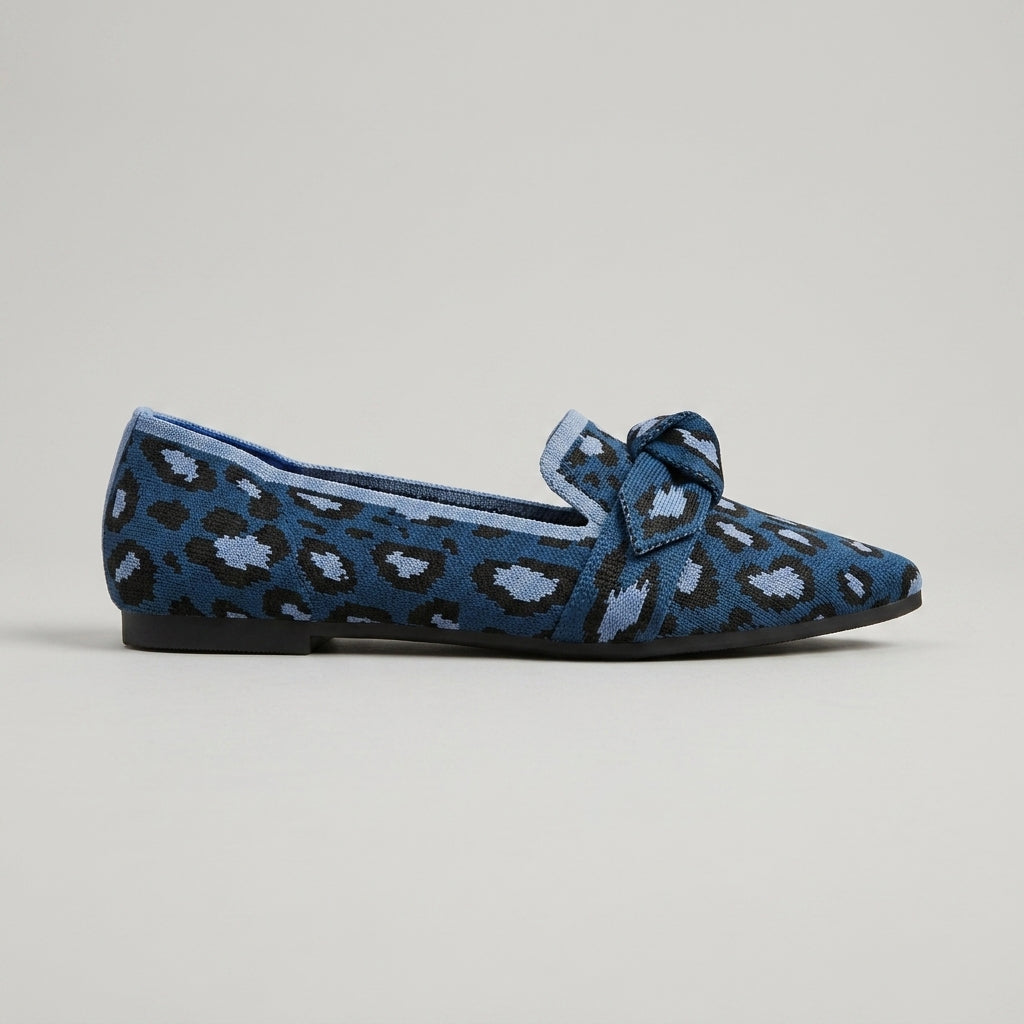 Zadie Women's Leopard Loafers - close-up detail