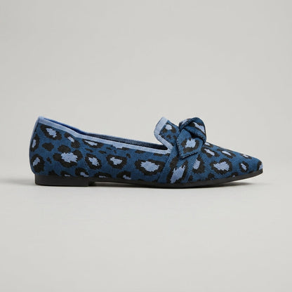 Zadie Women's Leopard Loafers - close-up detail