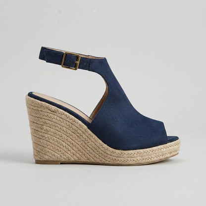 Yvette Women's Platform Espadrilles - flat lay