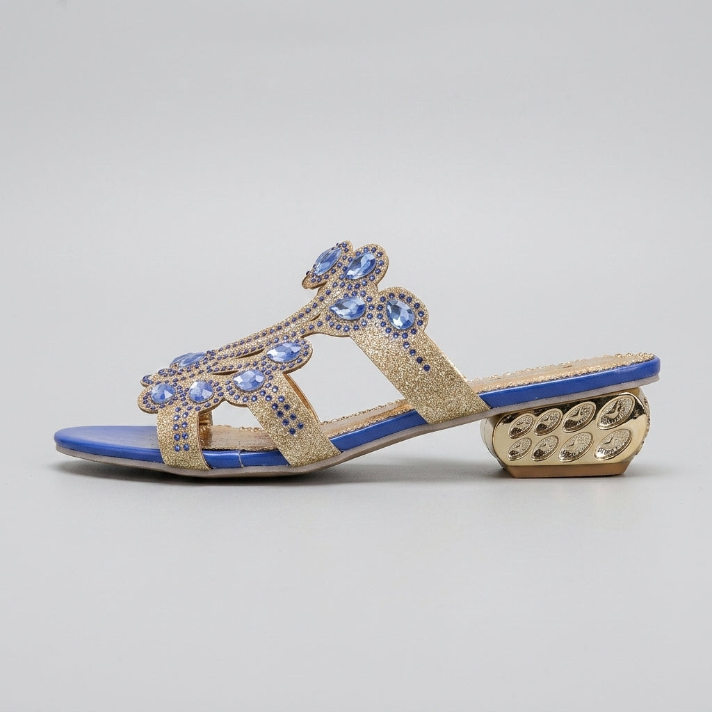 Cosima Women's Block Heel Sandals - back view