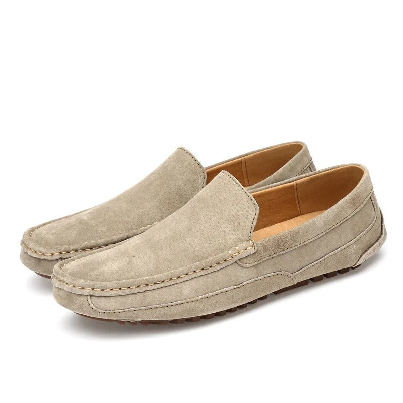 Wilder Men's Suede Loafers - full-length view