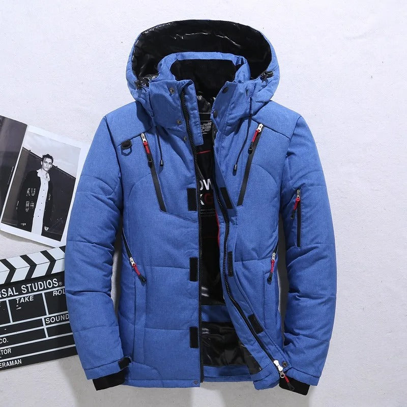 Auden Men's Puffer Jacket - back view