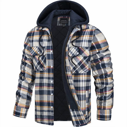 Kester Men's Plaid Jacket - front view