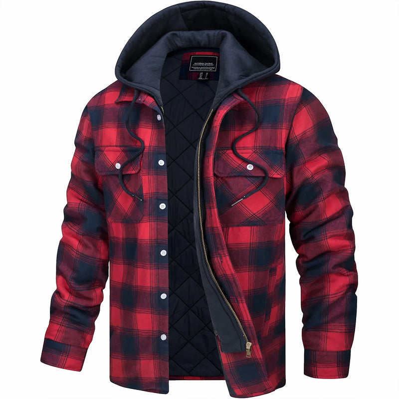 Kester Men's Plaid Jacket - full-length view