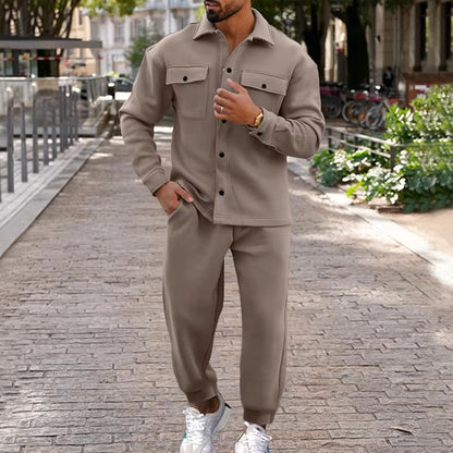 Orson Men's Suede Jacket - shown in use