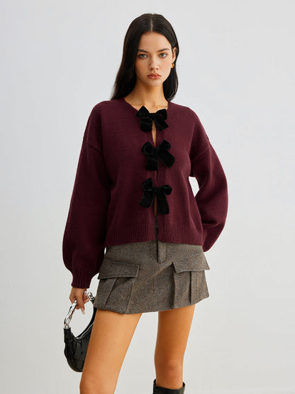 Harlow Women's Sweater - close-up detail