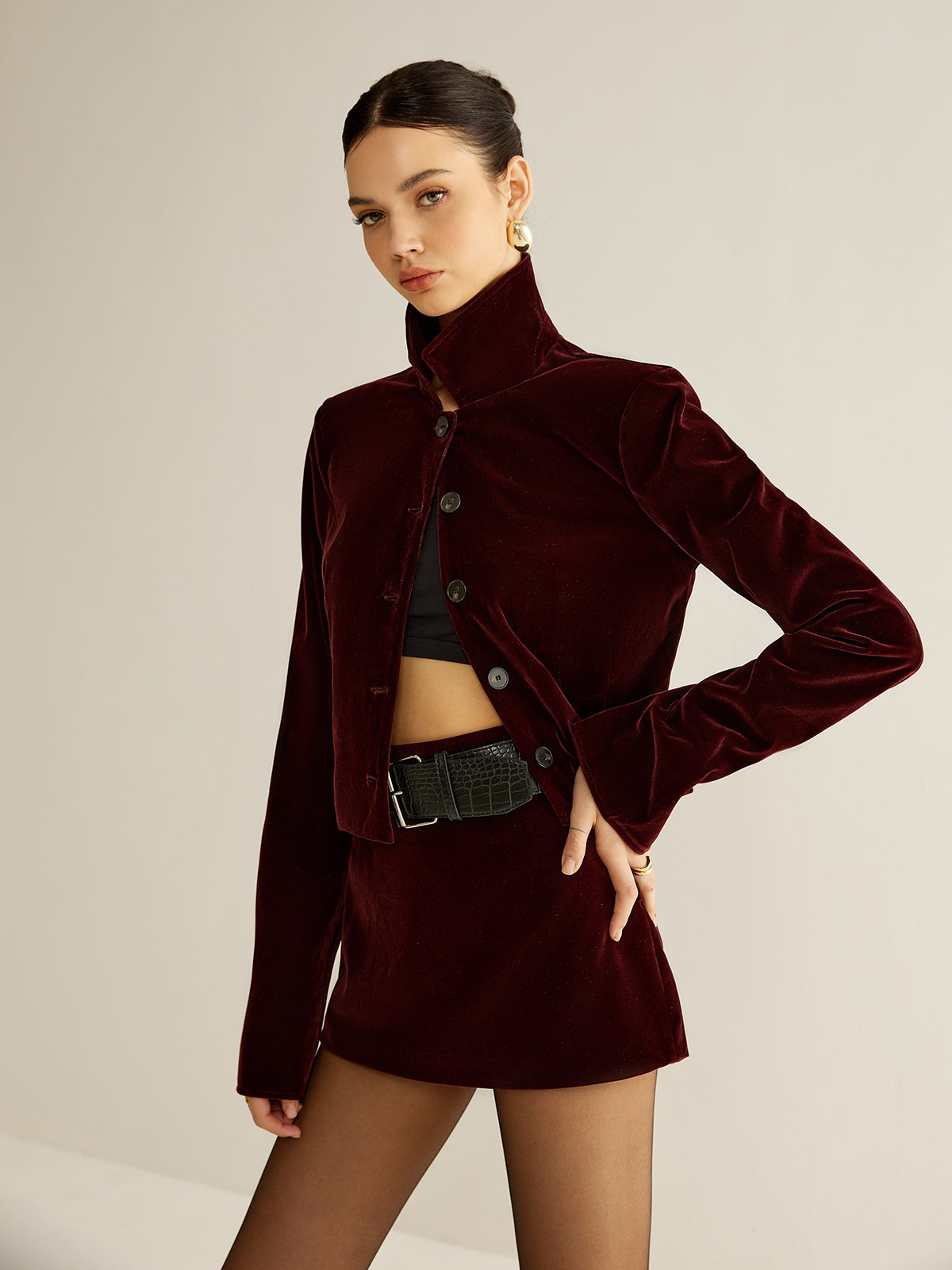 Beatrix Women's Blazer - back view