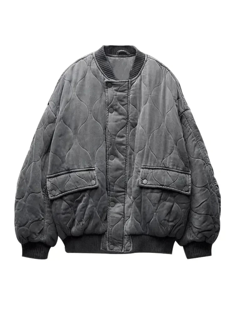 Beatrix Women's Oversized Blazer - close-up detail