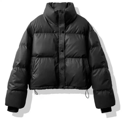 Clara Women's Puffer Jacket - close-up detail