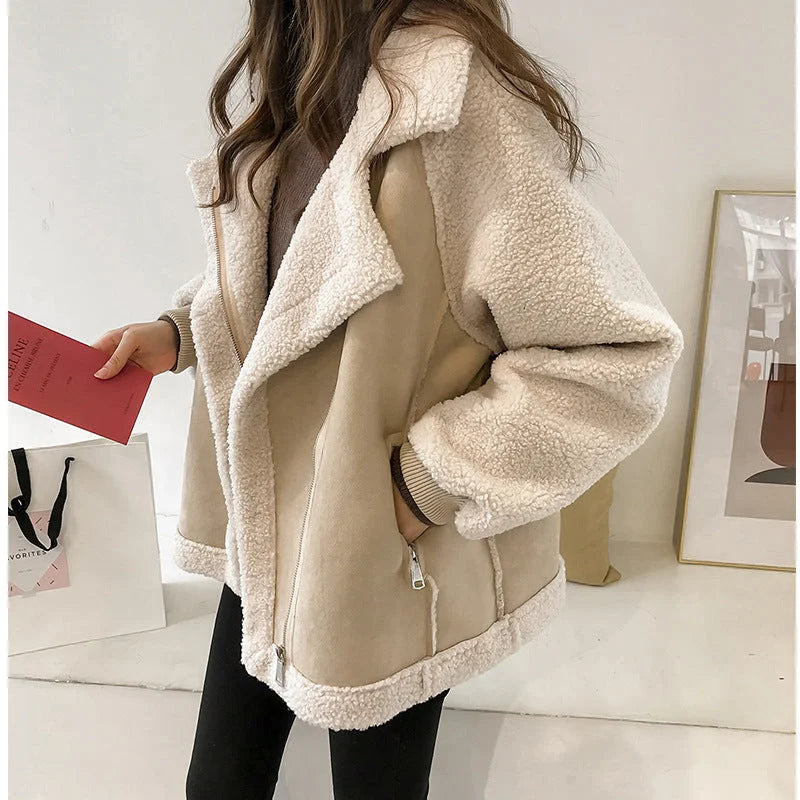 Rosa Women's Blazer | Faux Fur