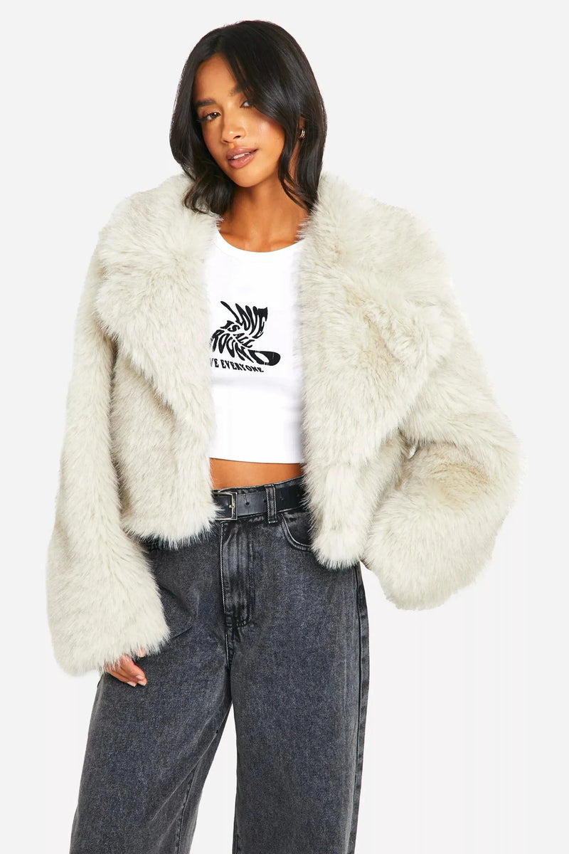 Genevieve Women's Blazer | Faux Fur