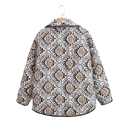 Quinn Women's Quilted Blazer - back view