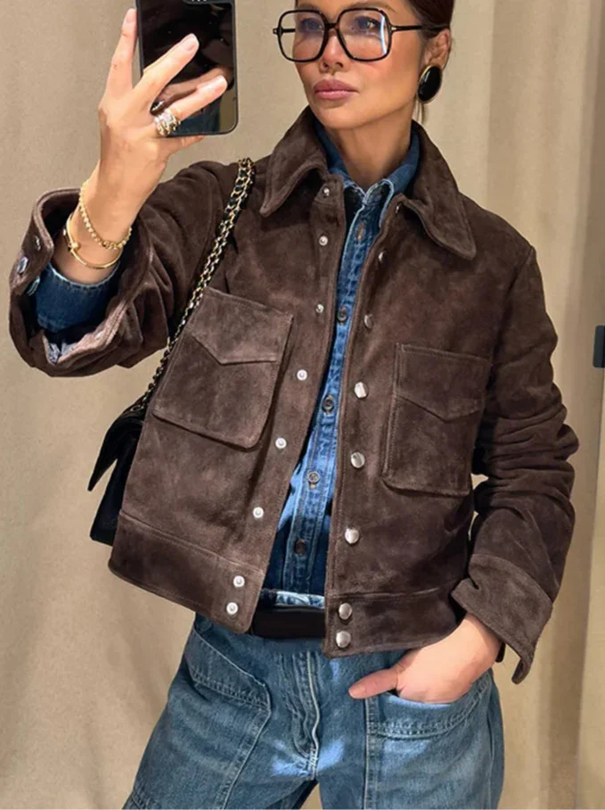Xanthe Women's Blazer | Brown