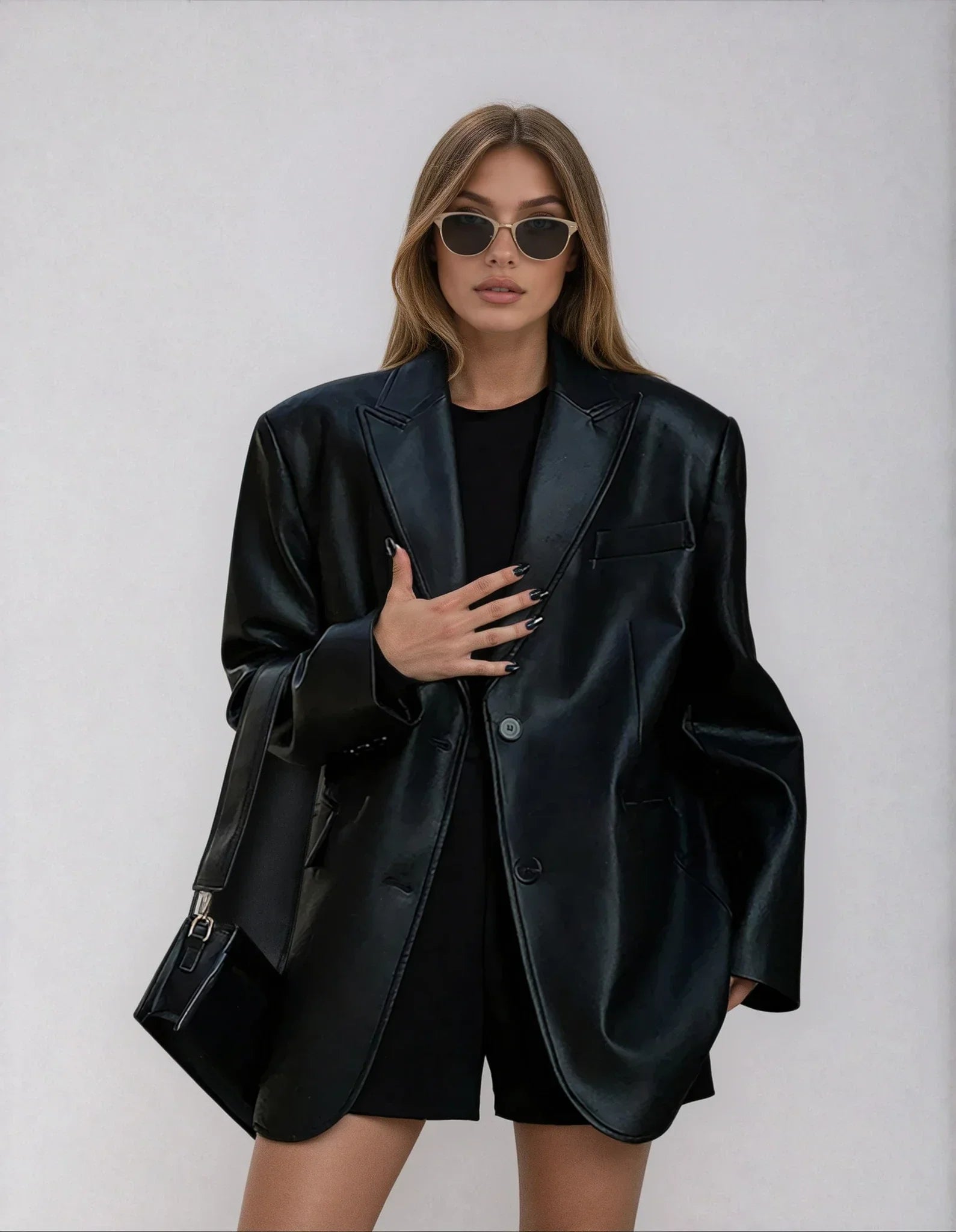 Rosa Women's Oversized Blazer - front view