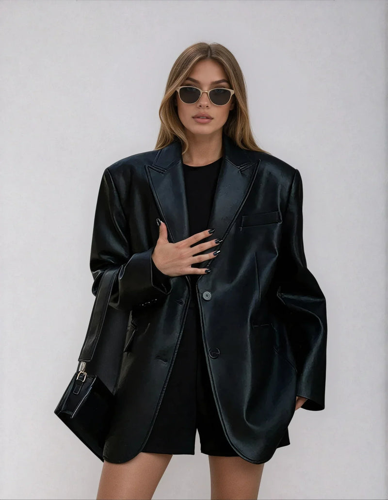 Rosa Women's Oversized Blazer - front view