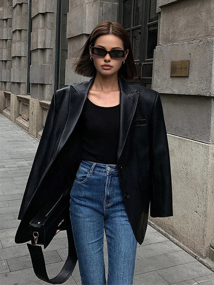 Rosa Women's Oversized Blazer - back view